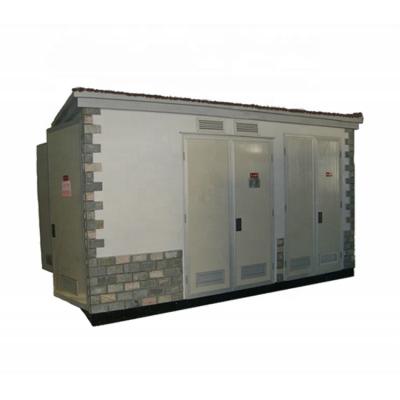 China 1250KVA Transformer MV IP23 Electricity Package EU Type Non Metallic Type Substation for sale