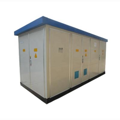 China EU Type 15kV 33kV 630KVA 800KVA 1250KVA Three Phase Transformer Compact Substation for sale