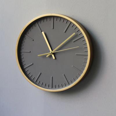 China Large Style Antique Handmade Wall Clock Decorative Cement Wall Clock for sale