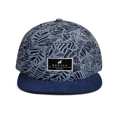 China Wholesale JOINT Snapback Hat Hawaii Custom Screen Printed One Direction Design Snapback Hats With Woven Label for sale