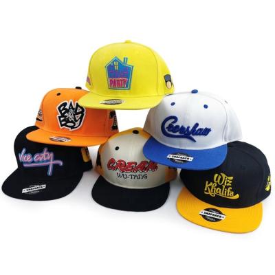 China JOINT Wholesale High Profile Adult 6 Panel Cotton Sports Hat Design Your Own Hats And Snapback Hats for sale