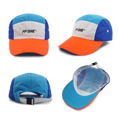 China JOINT Hot Selling Made In China Custom Multi Color Woven Label Logo Camping Caps Running Sports Camper Hats For Outdoor for sale