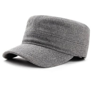 China JOINT New Design Wool Melton Men's Army Military Hats For Women Fashion Topee Wholesale Hats for sale