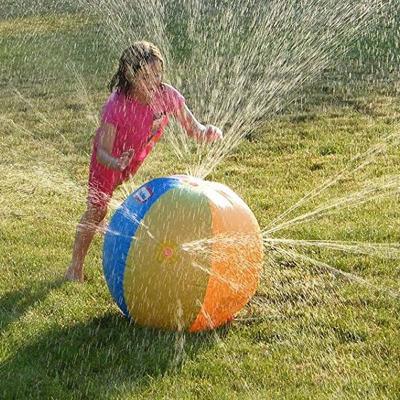 China Unisex Funny Novelty Safe 3 Years+ Fashionable Outdoor Inflatable Water Spray Ball Splash Sprinkler Children Lawn Bath Garden Toy 2020 Summer for sale