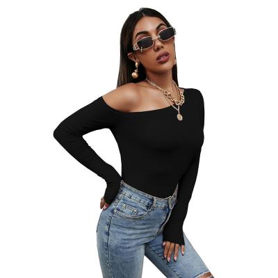 China Fashionable Anti-Wrinkle Long Sleeve T-shirt Women Shirts For Ladies Long Sleeve Long Sleeve Blouse for sale