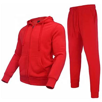 China Custom Made 2 Piece Thermal Mens Tracksuits Fashion Tops Jackets And Pants Comfortable With Pocket Mens Sweatsuit for sale