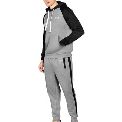 China QUICK DRY High Quality 2 Piece Mens Sweatsuits Sets Pullover Hoodie Tracksuits Long Sleeve Top And Jogging Pants For Men for sale