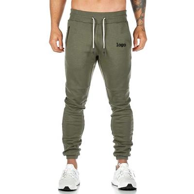 China Hot Selling Summer Anti-wrinkle Men's Gym Pants Workout Running Athletic Joggers Slim Fit Sport Track Pants Sweatpants With Zipper Pockets for sale