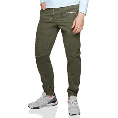 China Factory Wholesale Anti-Wrinkle Breathable Casual Jogger Comfortable Panty Men's Solid Color Elasticity Working Pants With Pockets for sale