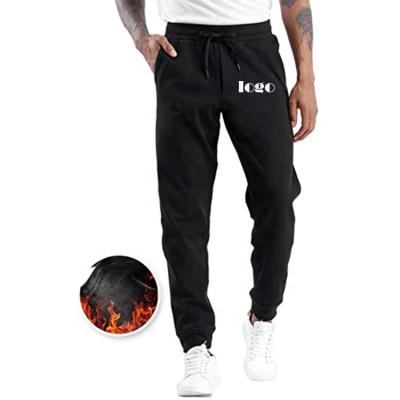 China Factory Custom Mens Fleece Lounge Joggers Pants Anti-Wrinkle and Sporty Workout, Running, Loose-Fit Exercising Sweatpants with Deep Pockets for sale