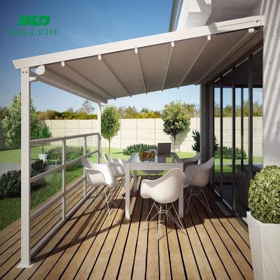 China Remote control aluminum patio roof tent for terrace for sale