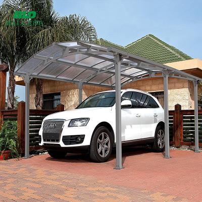 China Waterproof UV-Resistance Fireproof Aluminum Frame Car Port Covers For Sun Shelter for sale