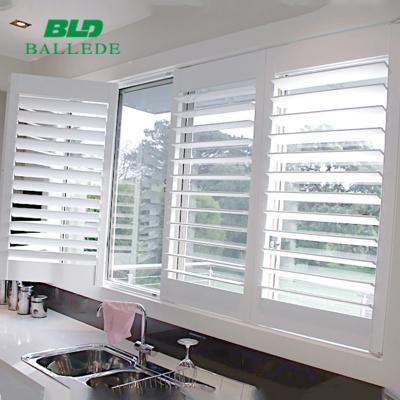 China Environmental Friendly Factory Directly Manufactured Plantation Shutters Aluminum Construction Bifold Prices for sale