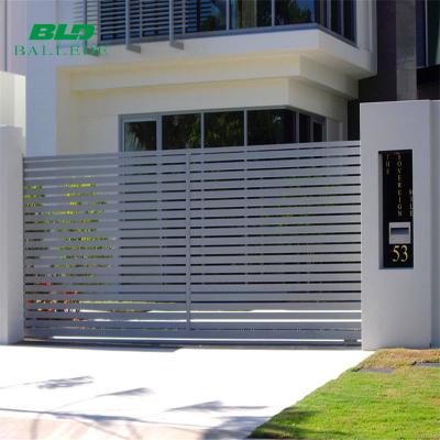 China Easily Assembled Sliding Modern Aluminum Garden Gate Design for sale