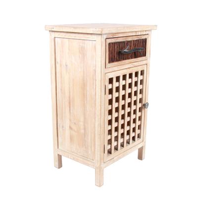 China Shoe Storage Closet Accent Solid Wood Shabby Chic Wooden Cabinet for Living Room for sale