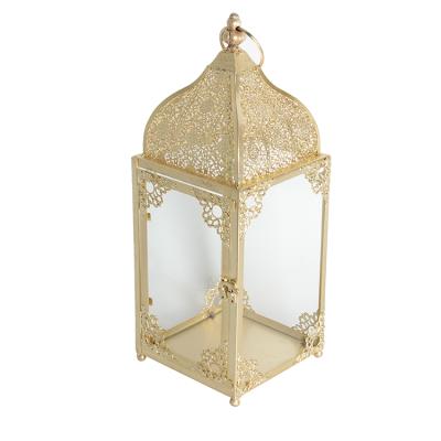 China 2020 New Design Garden Gold Plated Glass Arts And Crafts Modern Decorative Arabic Sconce for sale