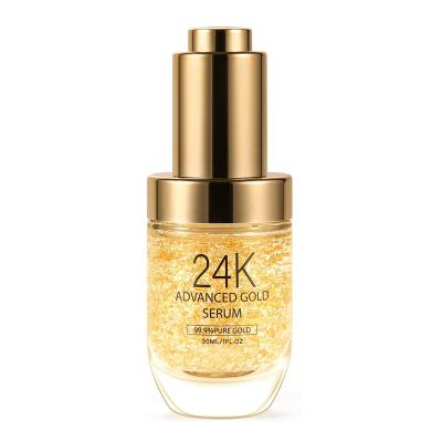 China Moisturizer Moisturizer Private Label 24k Gold Hydrating Anti Aging Anti Wrinkle Face Serum for sale