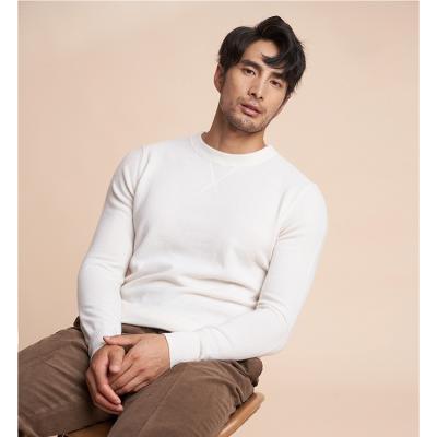 China Sweater Jumper Autumn Wool Breathable 100% Knitted Cashmere Sweater Men for sale