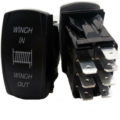 China Pin 7 ON/OFF ON OFF 2 Position 12V/24v Marine Switch for sale