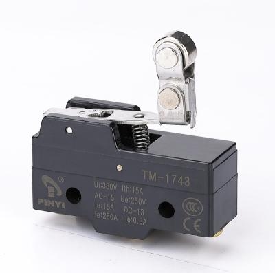 China Waterproof High Accuracy Horizontal Mini Limit Switch Safety TM-1743 TM-1743 for sale