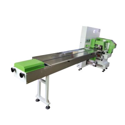 China L-Z600X Vegetebals Food Flow Pillow Packing Machine Flow Pack Packaging Machine for sale