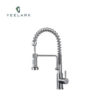 China Sense Faucets Wholesaler Faucets Pull Out Kitchen Faucet Pull Down Sprayer Touch Sensor Kitchen Faucet for sale