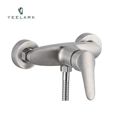 China Without Slide Bar Porcelain Factory Stainless Steel Tub Faucets Bathroom Taps Shower Faucet for sale