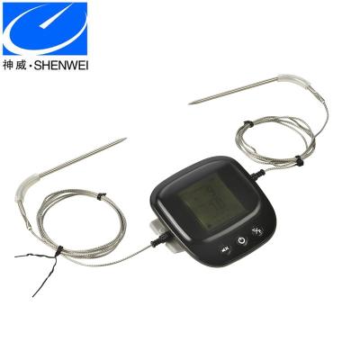 China ABS+Stainless Steel 304 Digital Food Thermometer BBQ Thermometer Meat Thermometer for sale