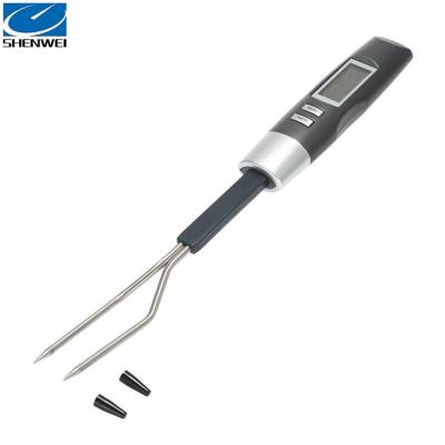 China Digital Electronic Digital Fork Kitchen Meat Cooking BBQ Food Grill Thermometer for sale