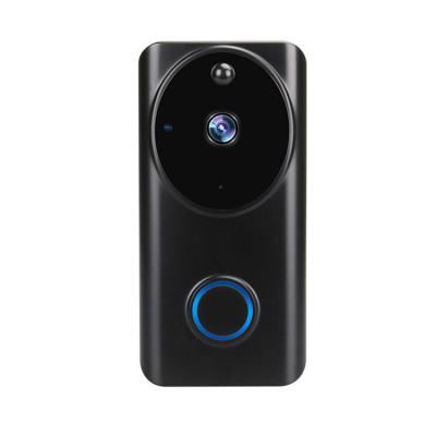 China Tuya Smart WIFI Wireless Visual Doorbell Intercom Mobile Phone Control Low Power Visual Two Way Doorbell for sale