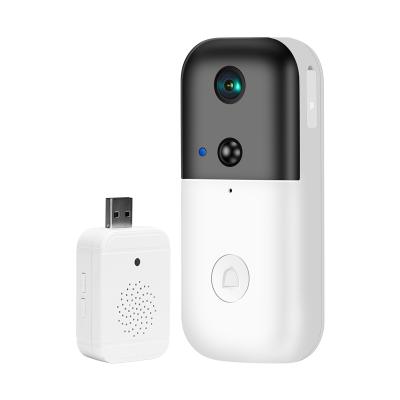 China Tuya App Support Li-ion Battery 1080p Video Door Phone Ring Home Security Doorbell for Baby Monitor Intercom Phone Network for sale