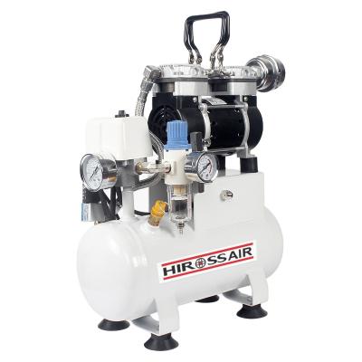 China OIL-LESS Hiross 175 Air Compressor Airbrush Air Compressor Water Separator Air Compressor for sale