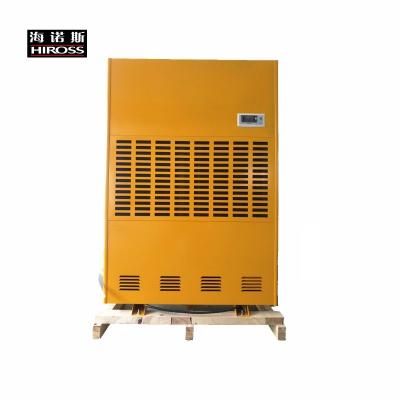 China HIROSS Portable Industrial Dehumidifier Air Dryer 90L Compact Dehumidifier Dehumidifier With Pump for sale