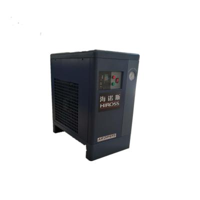 China Medicine Curing Hiross 2.8Nm3/min Small Air Cooled Refrigerated Air Dryer For Compressor for sale