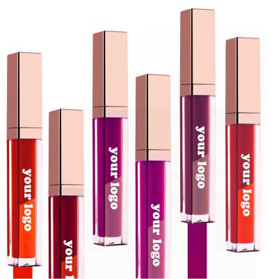 China DIY Clean Nudity Matte Lipstick Private Label Stickers Rebrand Waterproof Long Lasting Liquid Lipstick for sale