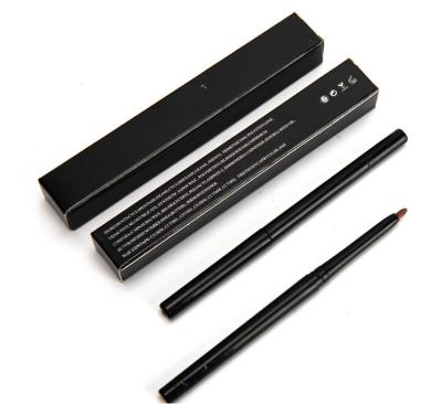 China Brown Nudity Waterproof Long Lasting Waterproof Lip Pencil Creamy Retractable Lip Liner for sale