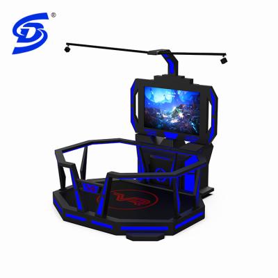 China VR Running Machine 9D Virtual Reality Space Simulator Shooting Game Machine 50