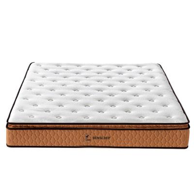 China China Supplier Bedroom Hypoallergenic Polyester Cotton Gel Memory Spring With Foam Mattress for sale