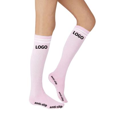 China Sports Yoga Socks For Women Non Slip Grips for sale