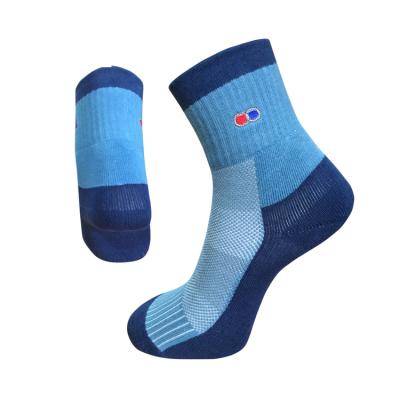 China 851 Wholesale Custom Cotton Antibacterial Colorful Sports Socks Sports Socks for sale