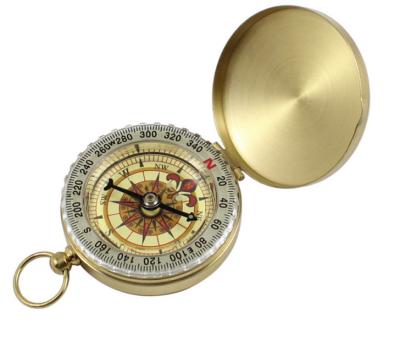 China Pointing Guide Night Light Professional Directional Key Chain Raising Compass for sale