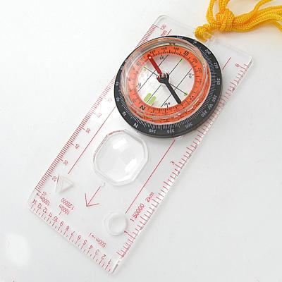 China ABS New Arrival Outdoor Oil Filled Compass With Clamp for sale