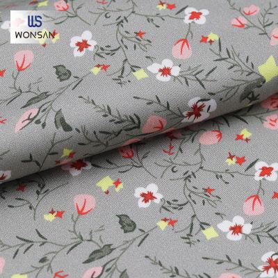 China Breathable 100% rayon digital print satin fabric with floral pattern for women's dress for sale