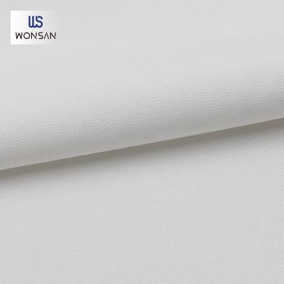 China China Polyester Spandex Garment Jacket Fabric Breathable High Quality Plain Dyed Twill Woven Fabric for sale