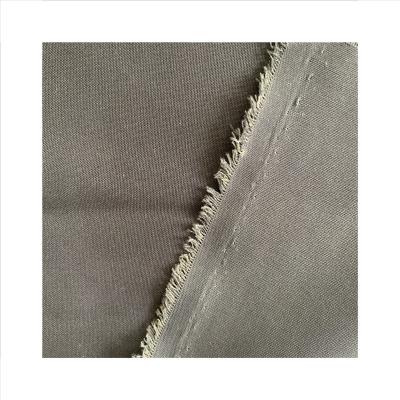 China New Arrival Antistatic Stock Rib Fabric T/R Plain Dyed TR Fabric For Men for sale