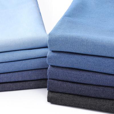 China Breathable Premium 100% Jean Roll Indigo Cotton Spandex Denim Fabric for sale