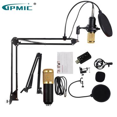 China Mic For Sound Recording Professional Bm800 Condenser bm800 Multifunctional Wired Cardioid Microphone Handheld Studio Microphone Bm800 Microphone for sale