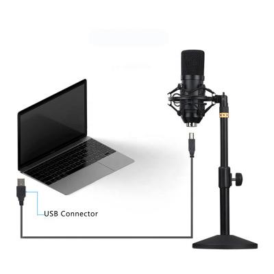 China Professional USB Microphone 192K 24bit Condenser Directional USB Microphone For Studio for sale