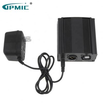 China Cable Microphone Mic Phantom Power Supply/Mini Phantom Power With High Quality Brand New for sale