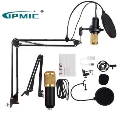 China Professional handheld microphone wired microphone for studio singing with CE certificate for sale